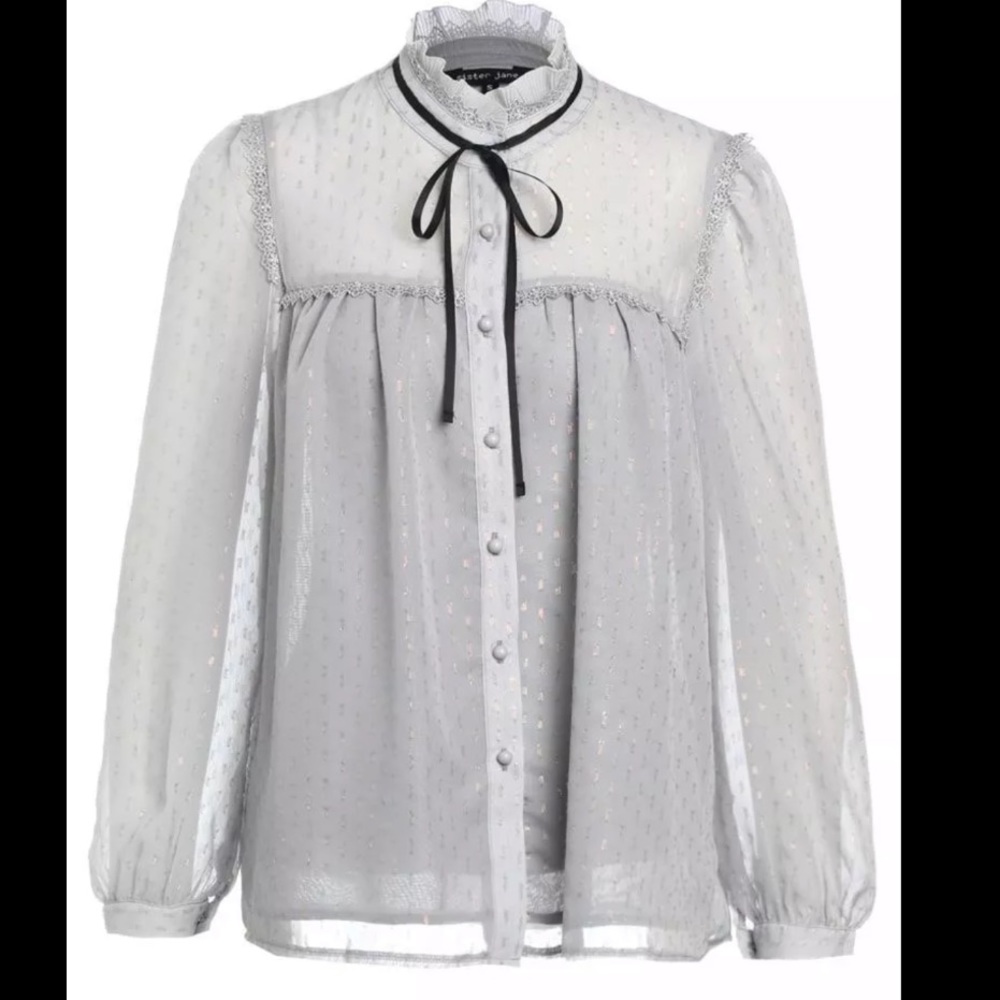 Sister Jane Up In The Clouds Pucker Blouse